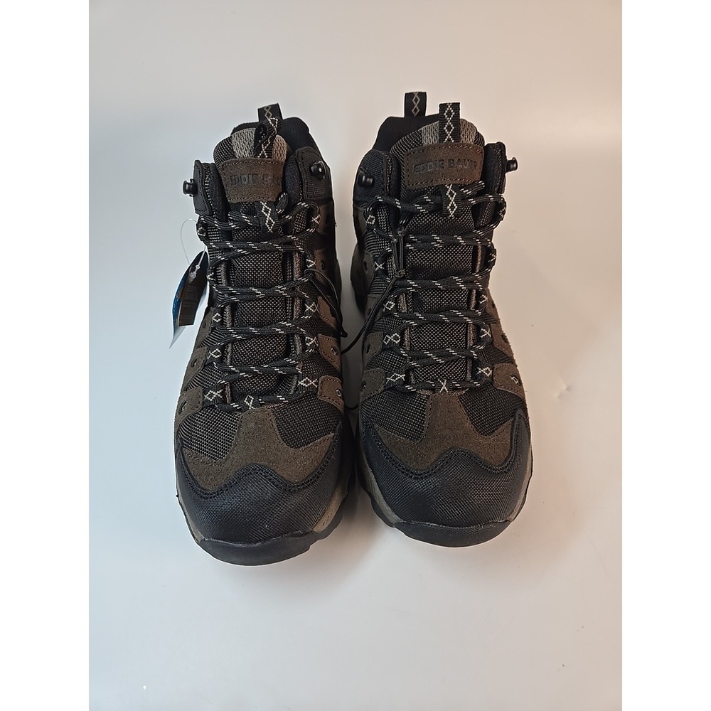 NEW Eddie Bauer Men's 8.5 Maple Ridge Outdoor Waterproof Hiking Boots Brown NWOB - Picture 4 of 9